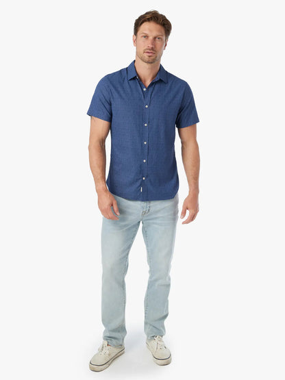 Fair Harbor Windward Shirt - Navy Shibori