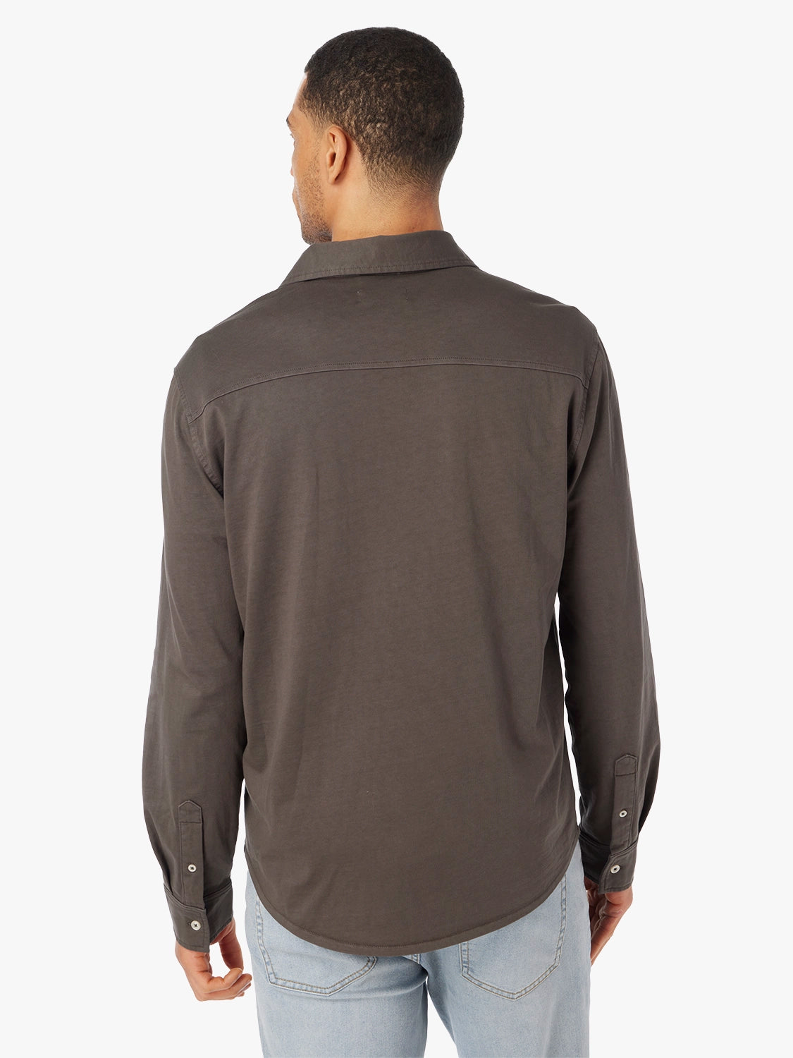 Fair Harbor Saltaire Long-Sleeve Shirt - Black