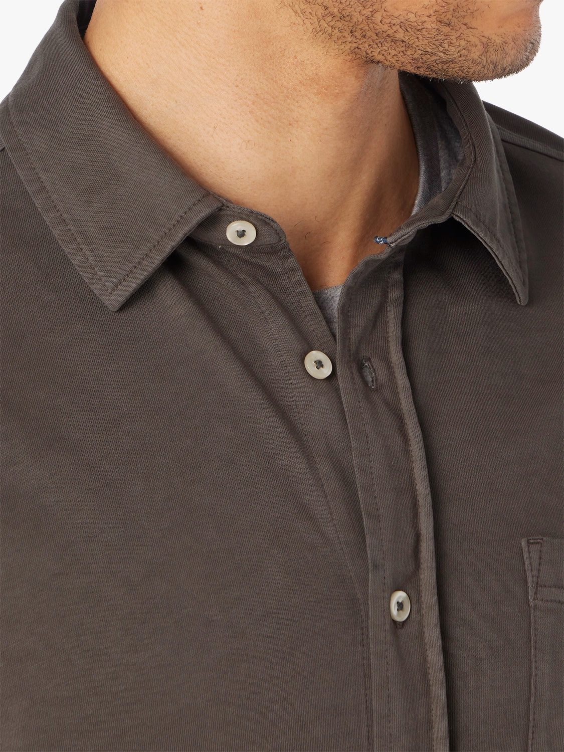 Fair Harbor Saltaire Long-Sleeve Shirt - Black