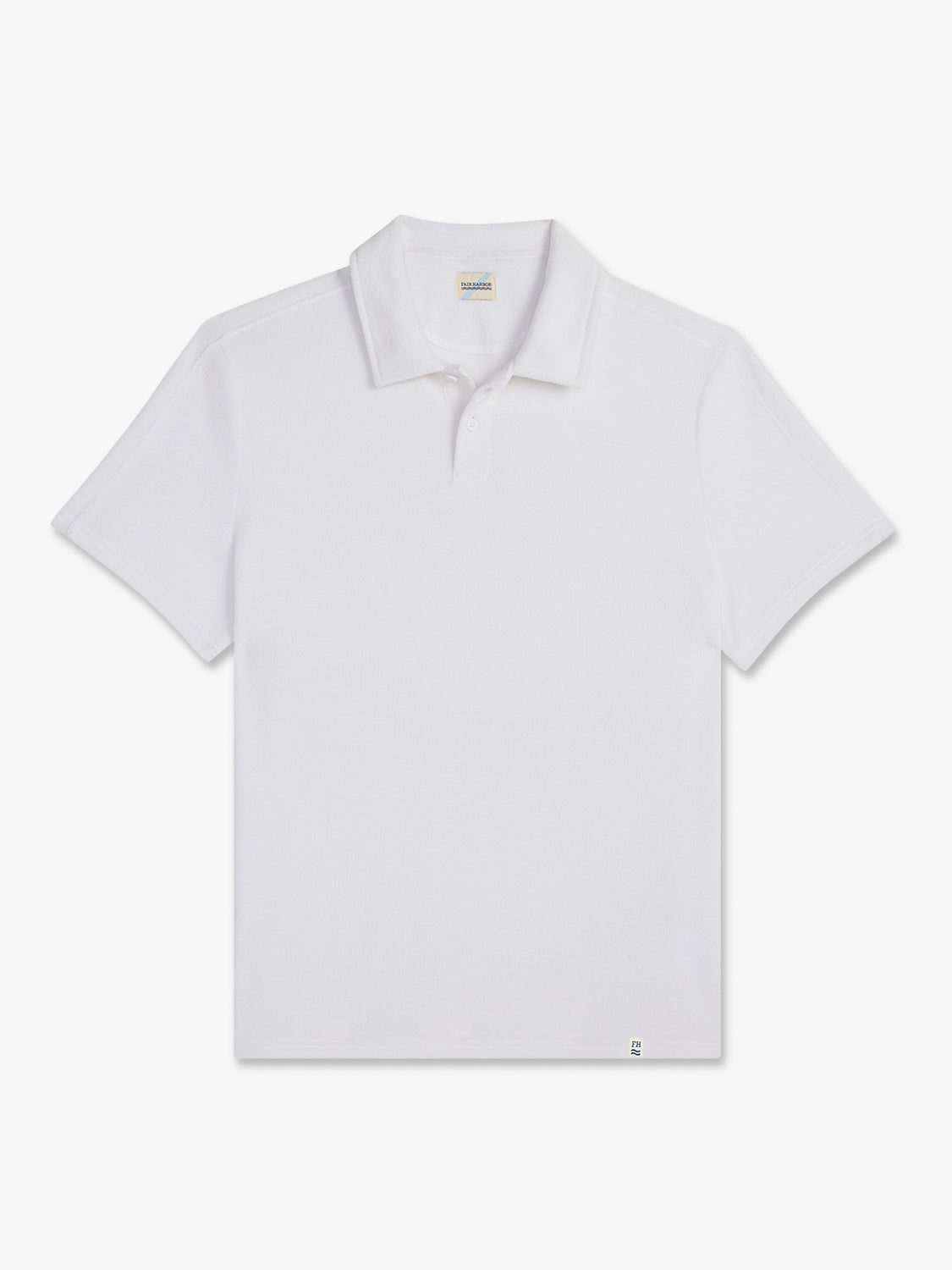 Fair Harbor Ravello Terry Polo - White