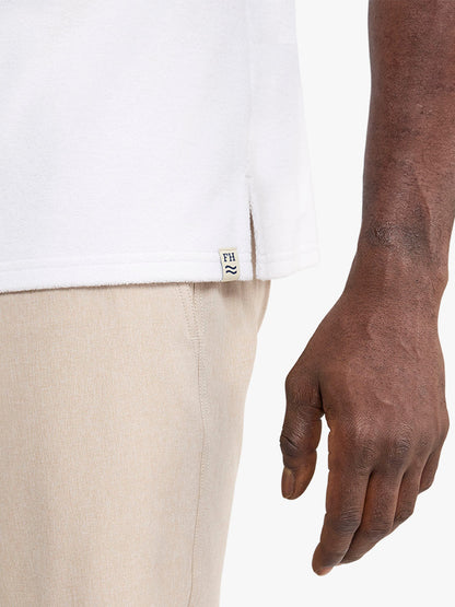 Fair Harbor Ravello Terry Polo - White