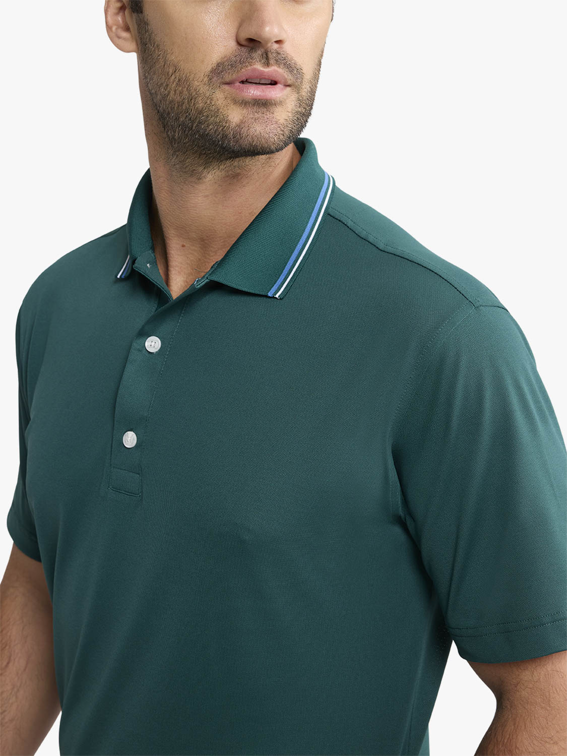 Fair Harbor Pique Polo - Fairway Green