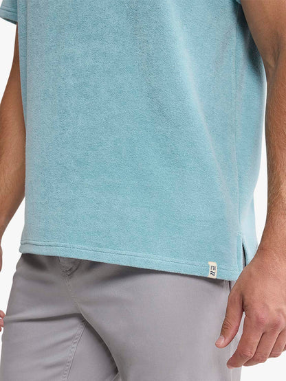 Fair Harbor Ravello Terry Polo - Bay Blue