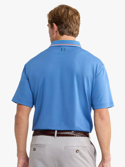 Fair Harbor Pique Polo - Ocean Blue