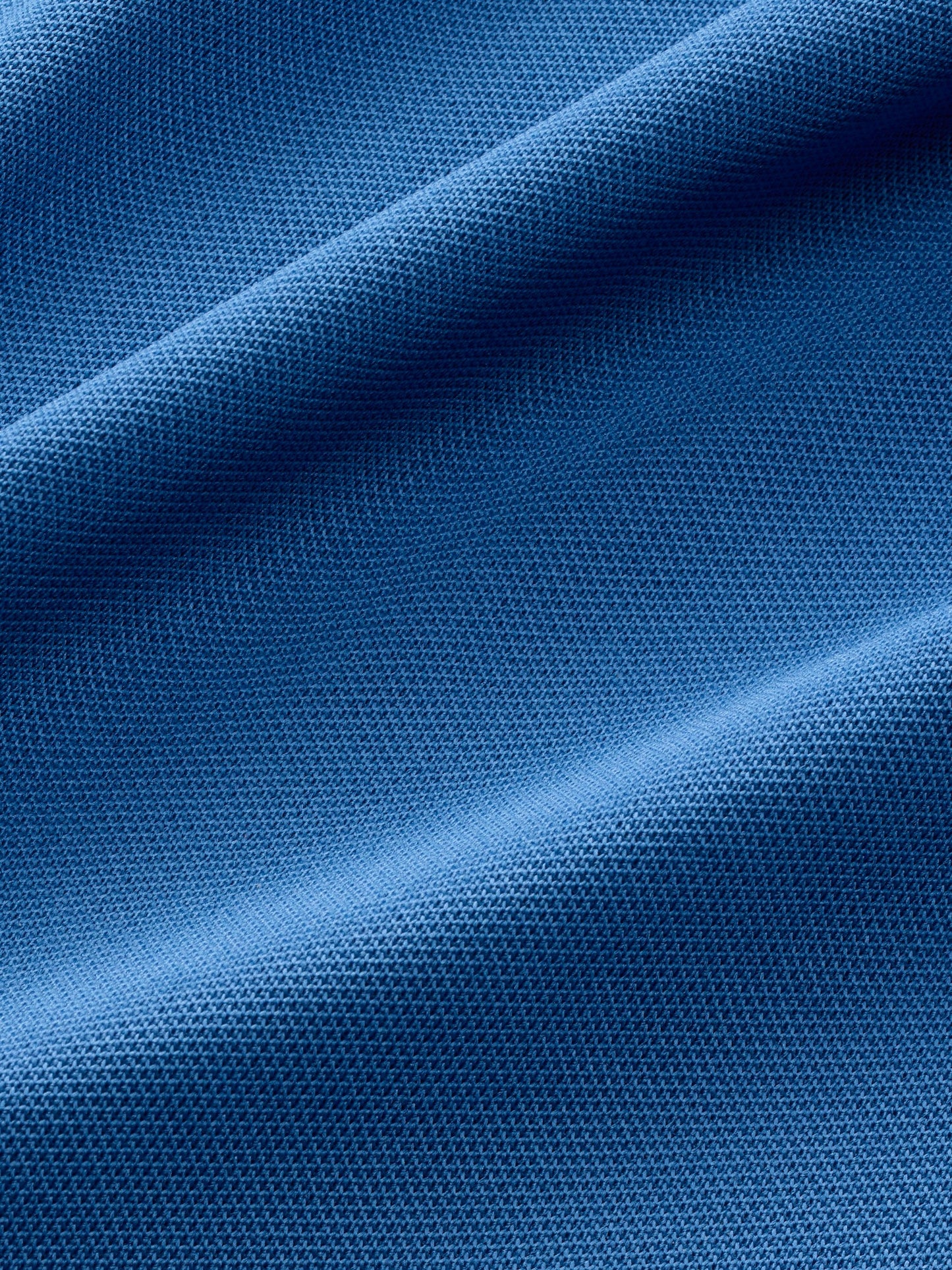Fair Harbor Pique Polo - Ocean Blue