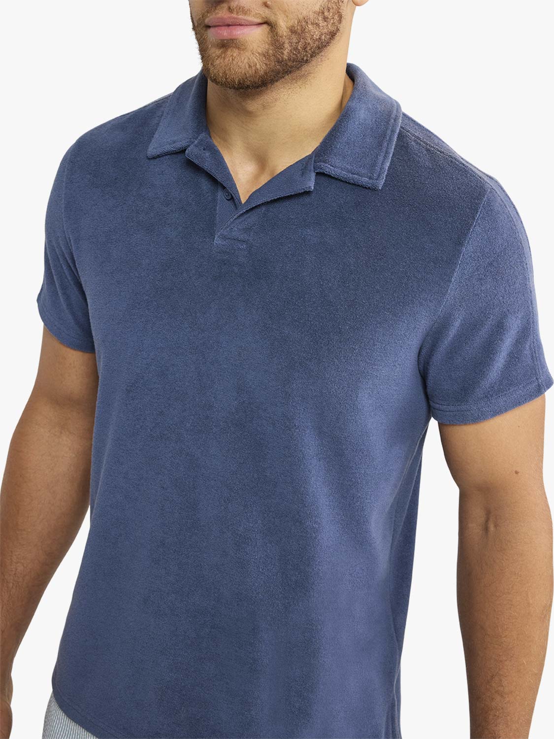 Fair Harbor Ravello Terry Polo - Navy