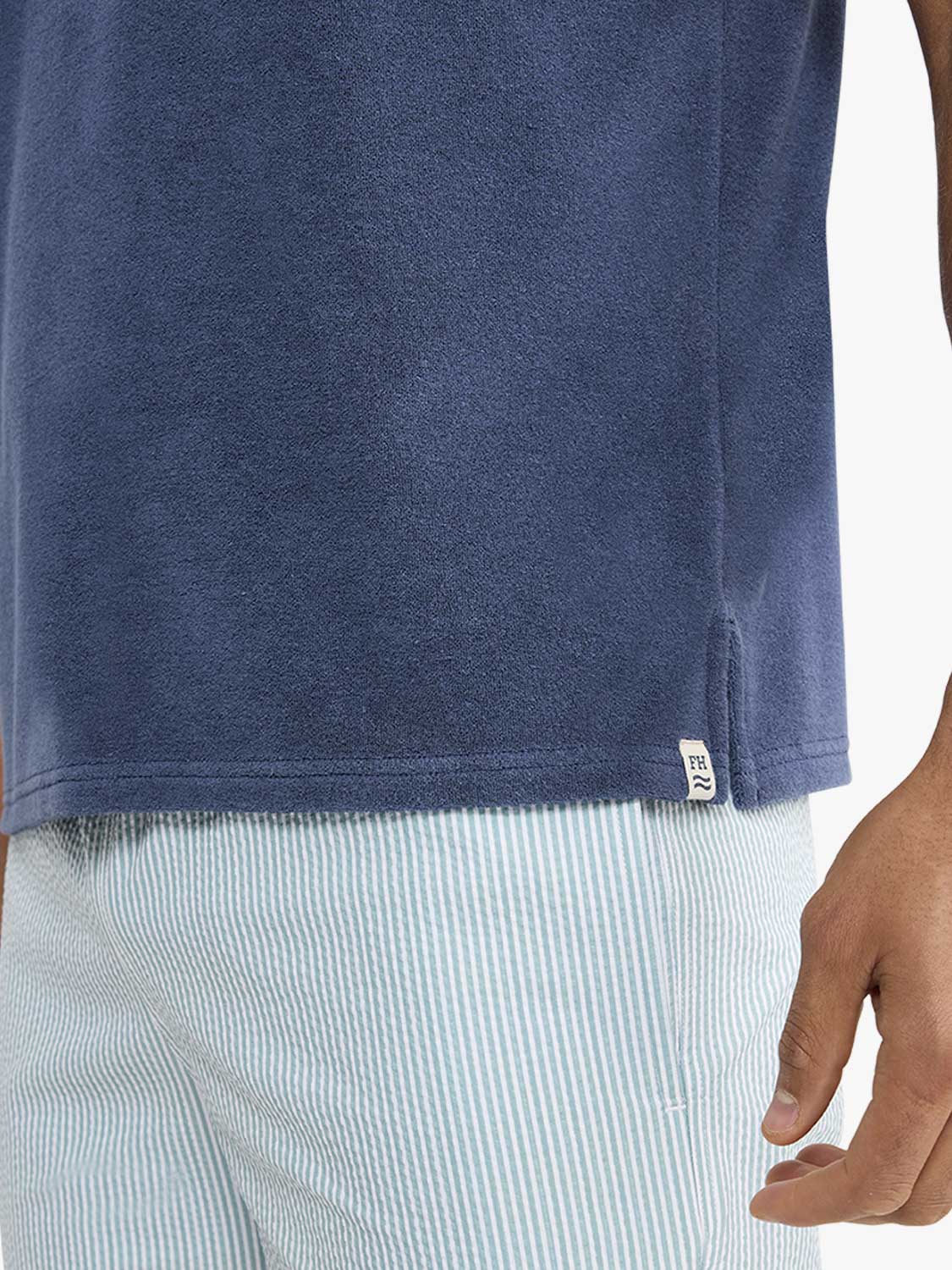 Fair Harbor Ravello Terry Polo - Navy