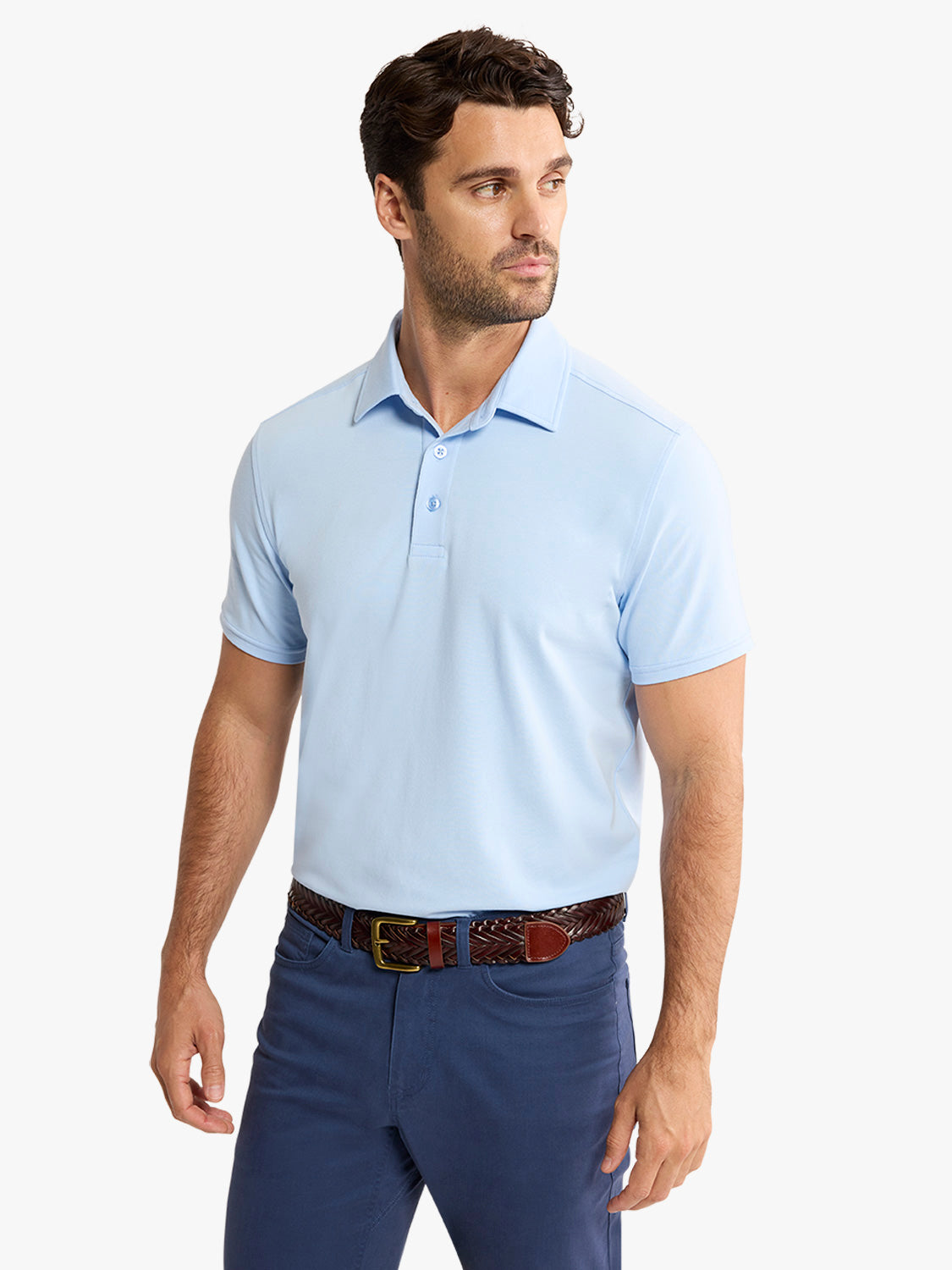 Fair Harbor Pacific Polo - Light Blue