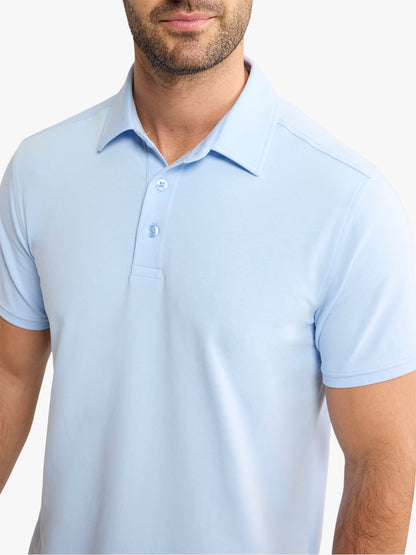 Fair Harbor Pacific Polo - Light Blue