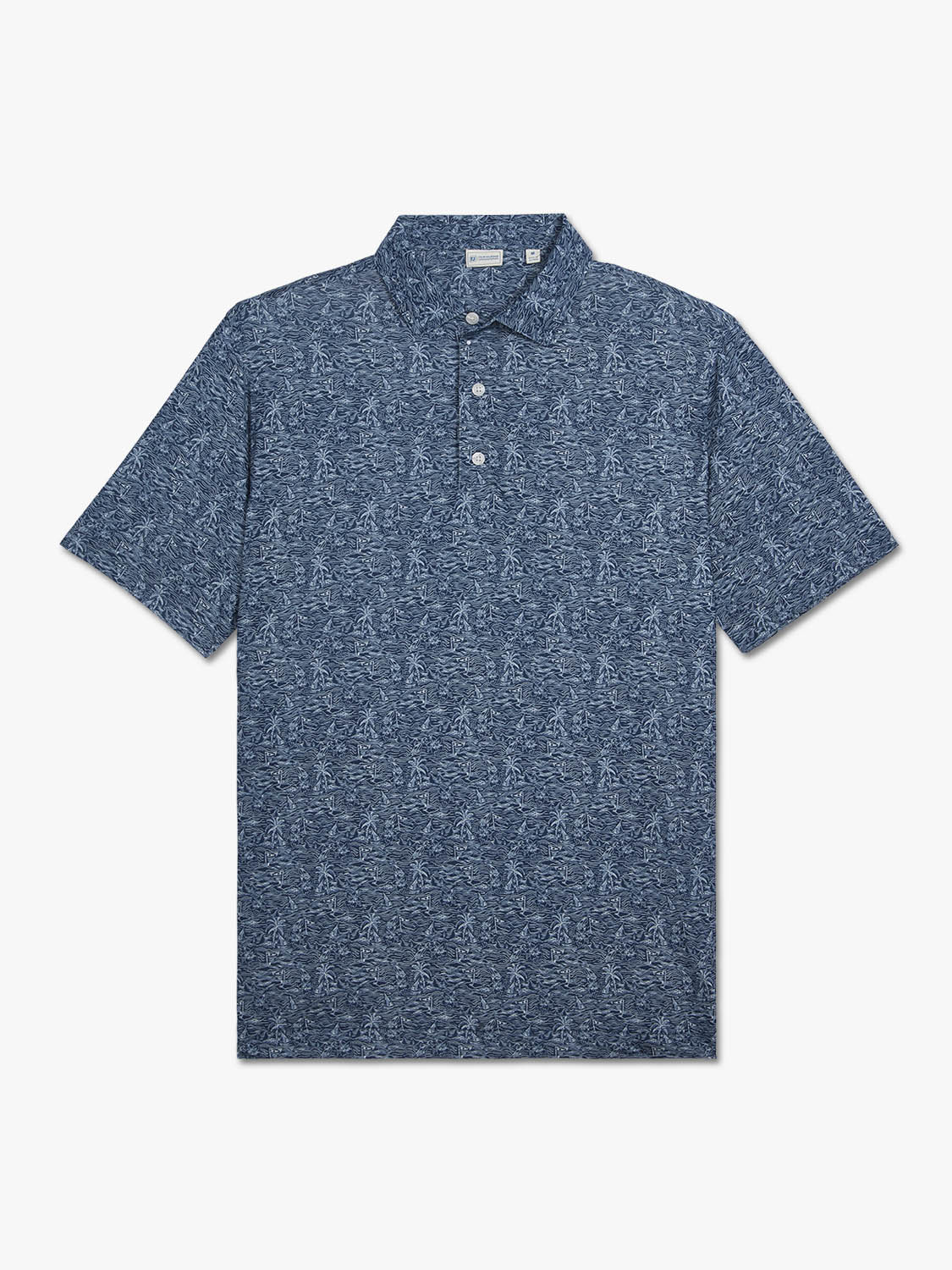 Fair Harbor Lisle Polo - Tropical Course