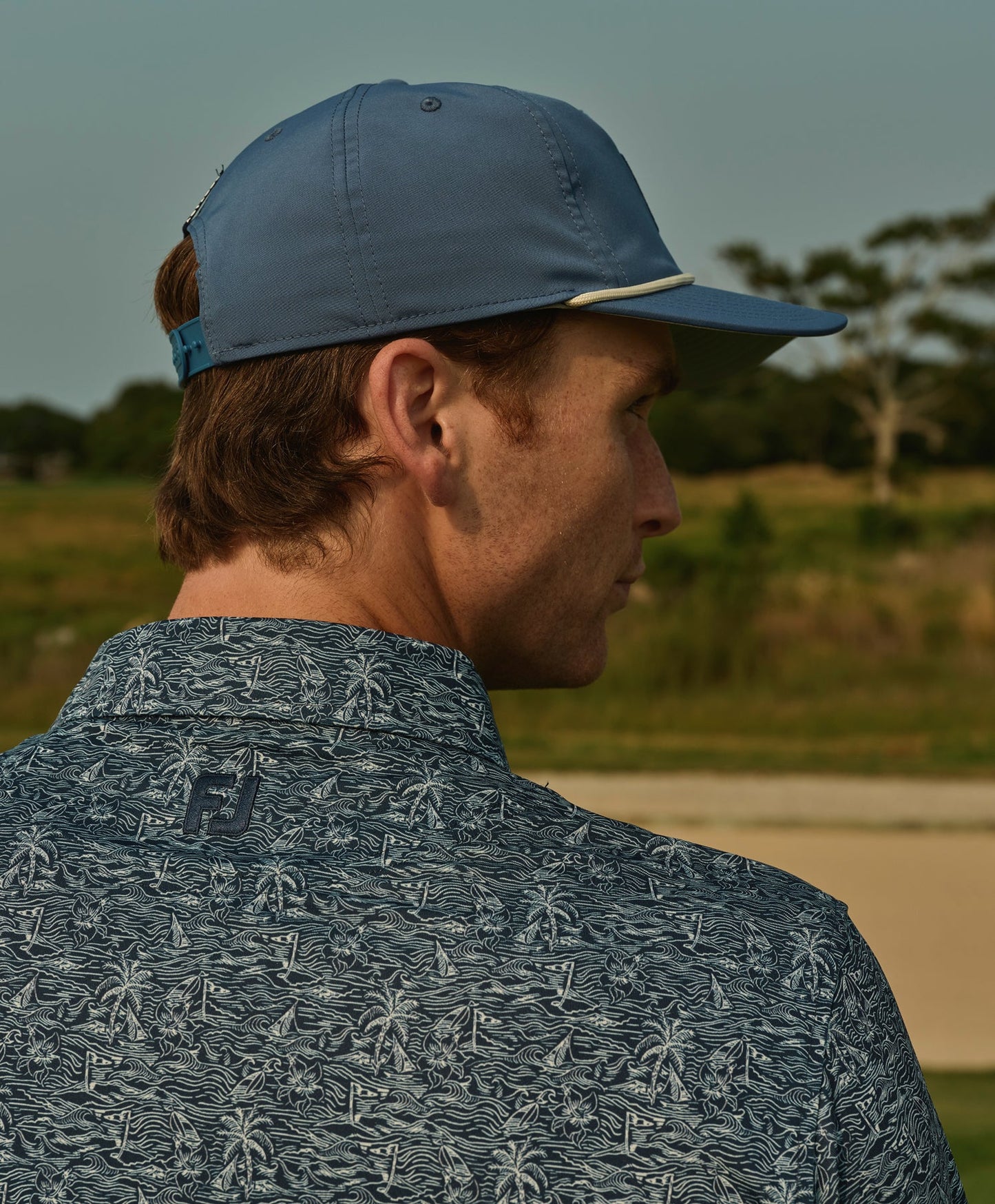 Fair Harbor Lisle Polo - Tropical Course