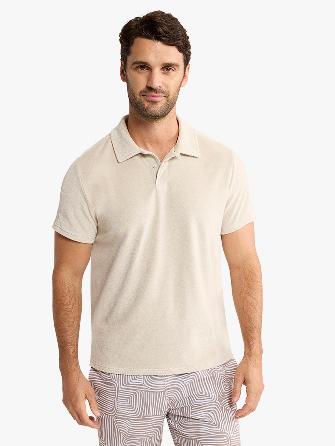 Fair Harbor Ravello Terry Polo - Sand