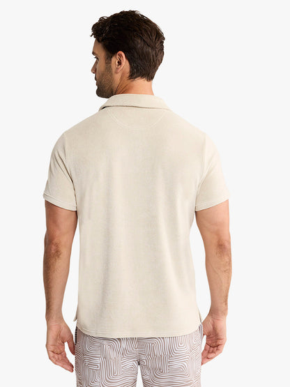 Fair Harbor Ravello Terry Polo - Sand