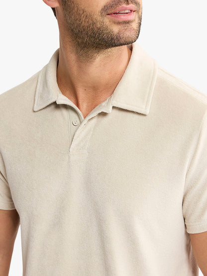 Fair Harbor Ravello Terry Polo - Sand