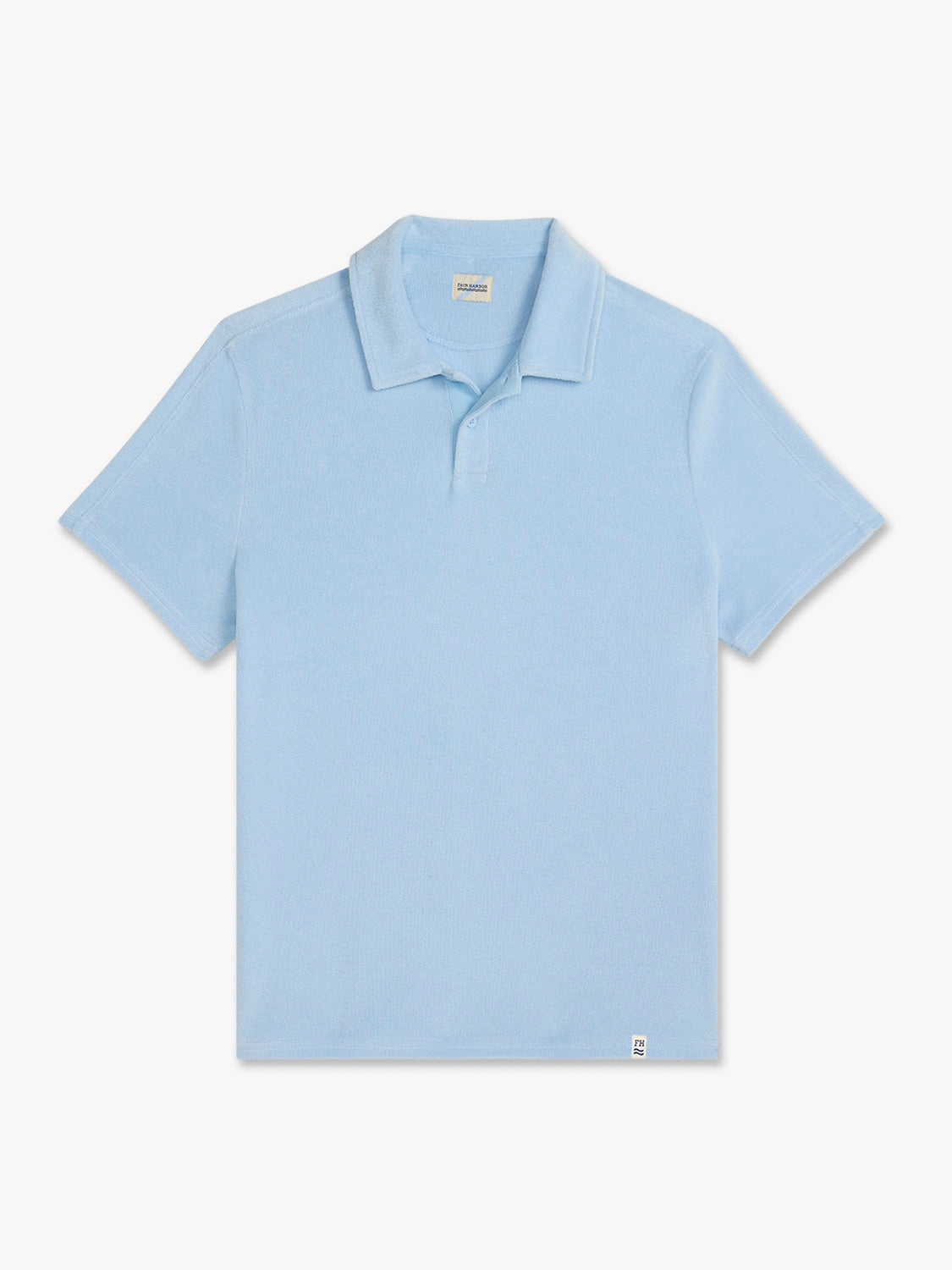 Fair Harbor Ravello Terry Polo - Light Blue