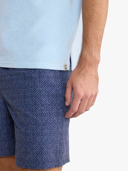 Fair Harbor Ravello Terry Polo - Light Blue