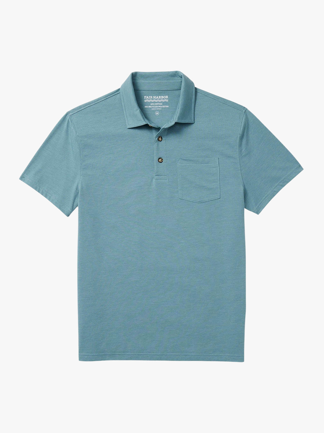 Fair Harbor The Kismet Polo - Heather Green