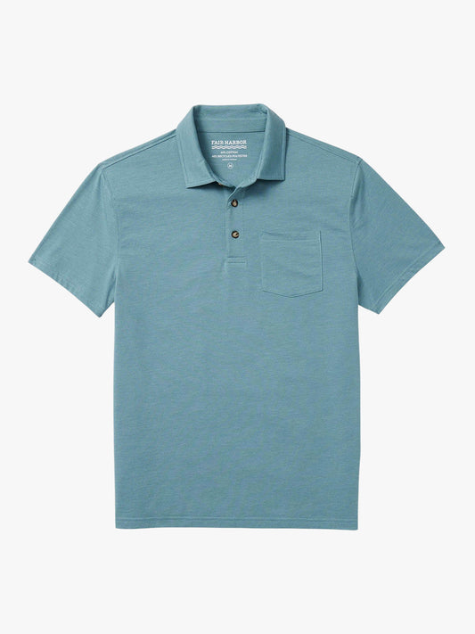 Fair Harbor The Kismet Polo - Heather Green