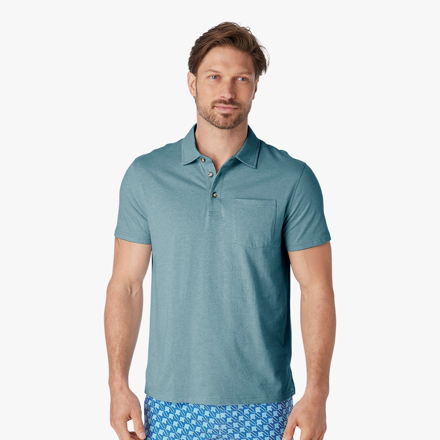 Fair Harbor The Kismet Polo - Heather Green