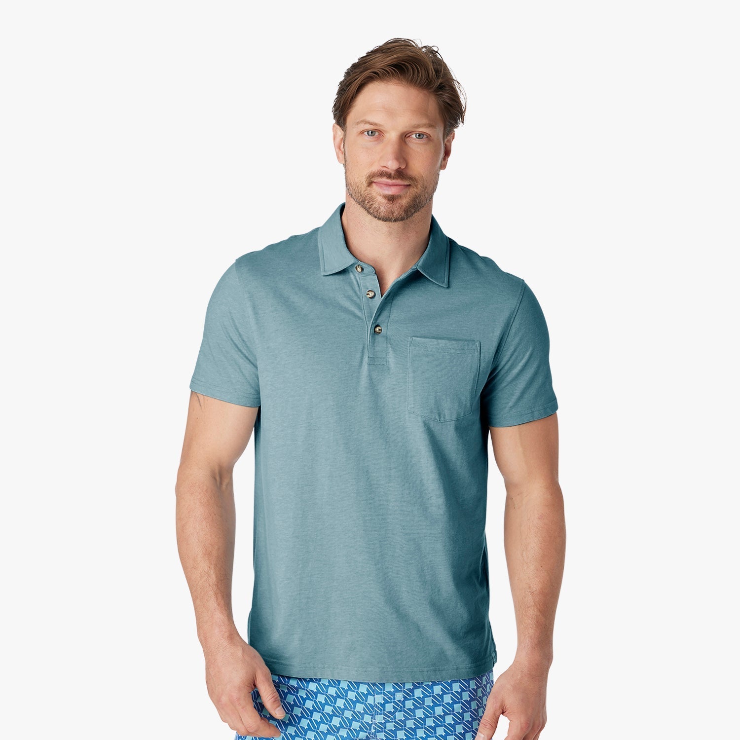 Fair Harbor The Kismet Polo - Heather Green