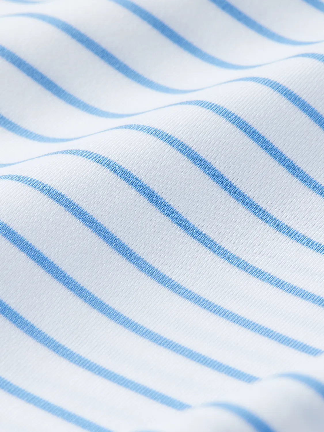 Fair Harbor Compass Polo - Light Blue Stripe