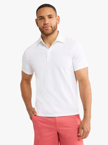 Fair Harbor Pacific Polo - White