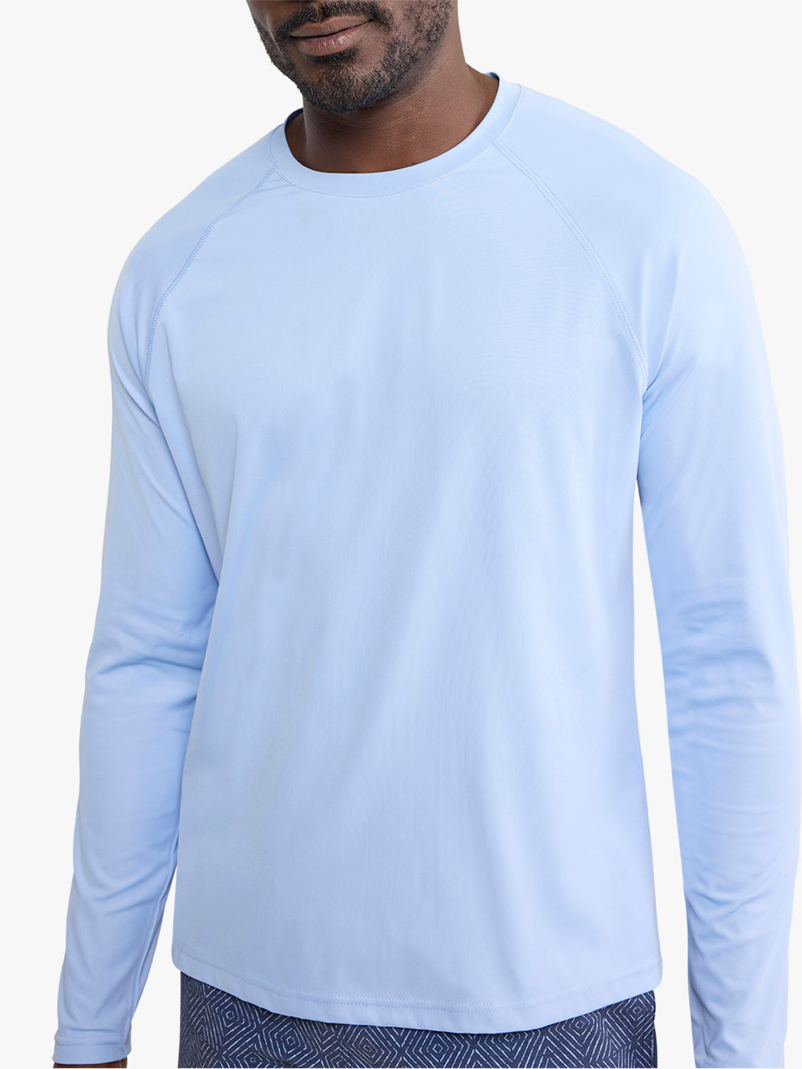 Fair Harbor Anchor Rashguard - Light Blue
