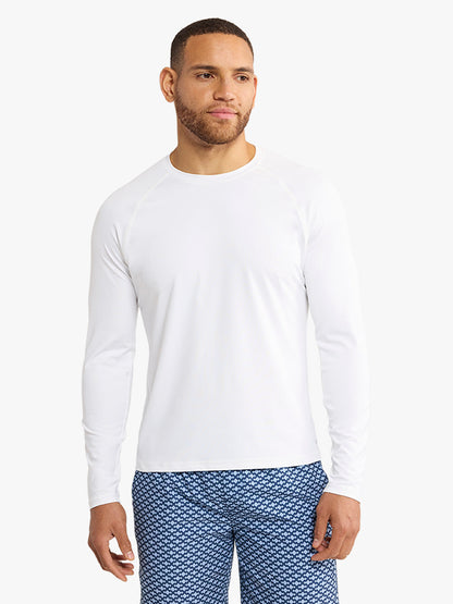 Fair Harbor Anchor Rashguard - White