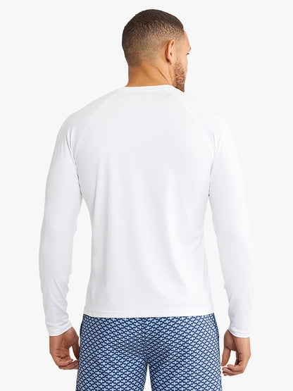 Fair Harbor Anchor Rashguard - White