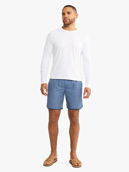 Fair Harbor Anchor Rashguard - White