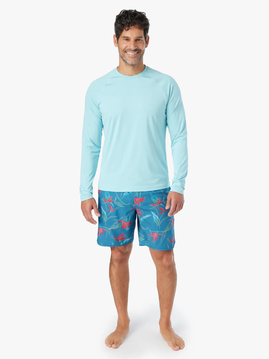 Fair Harbor Anchor Rashguard - Aqua