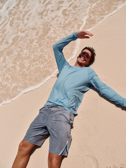 Fair Harbor Anchor Rashguard - Aqua