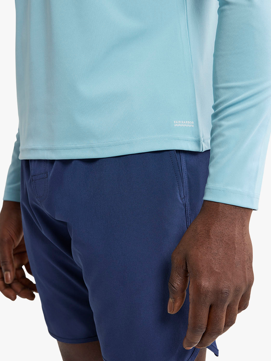 Fair Harbor Anchor Rashguard - Bay Blue