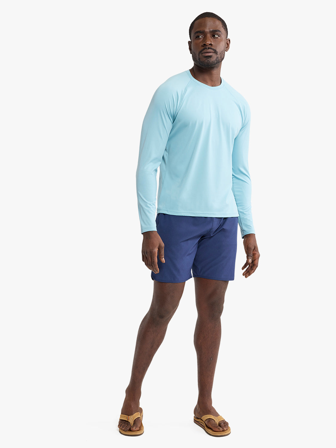 Fair Harbor Anchor Rashguard - Bay Blue