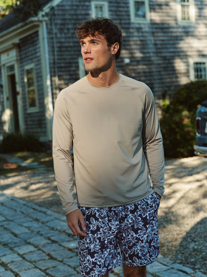 Fair Harbor Anchor Rashguard - Bay Blue