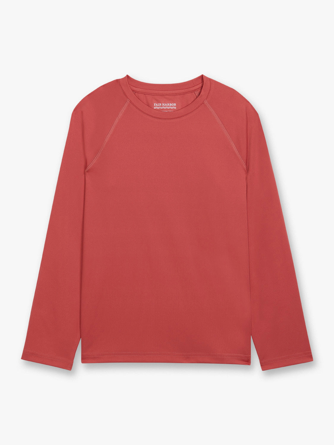 Fair Harbor Kids Anchor Rashguard - Washed Red