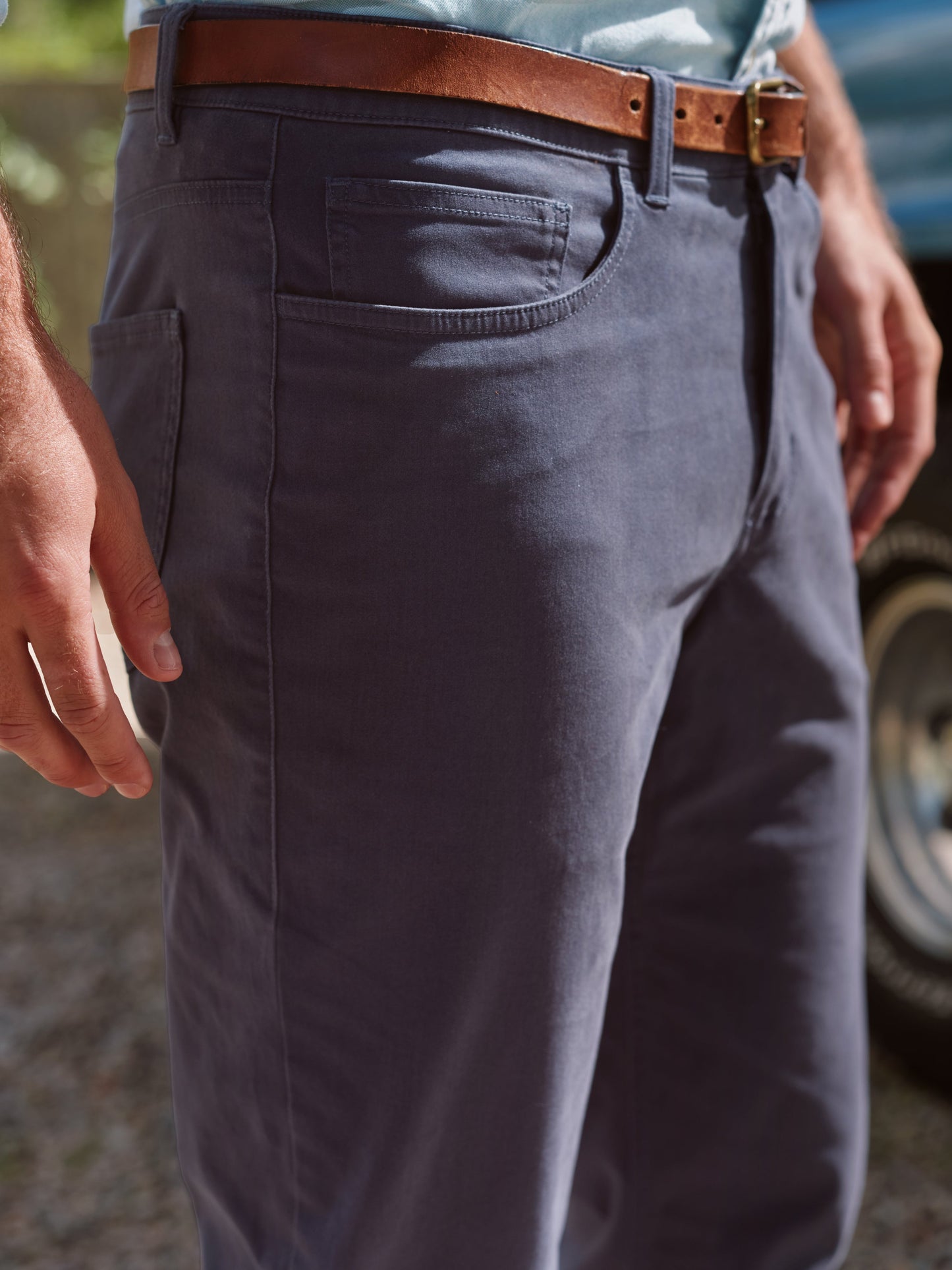 Fair Harbor Horizon 5-Pocket Pant - Black