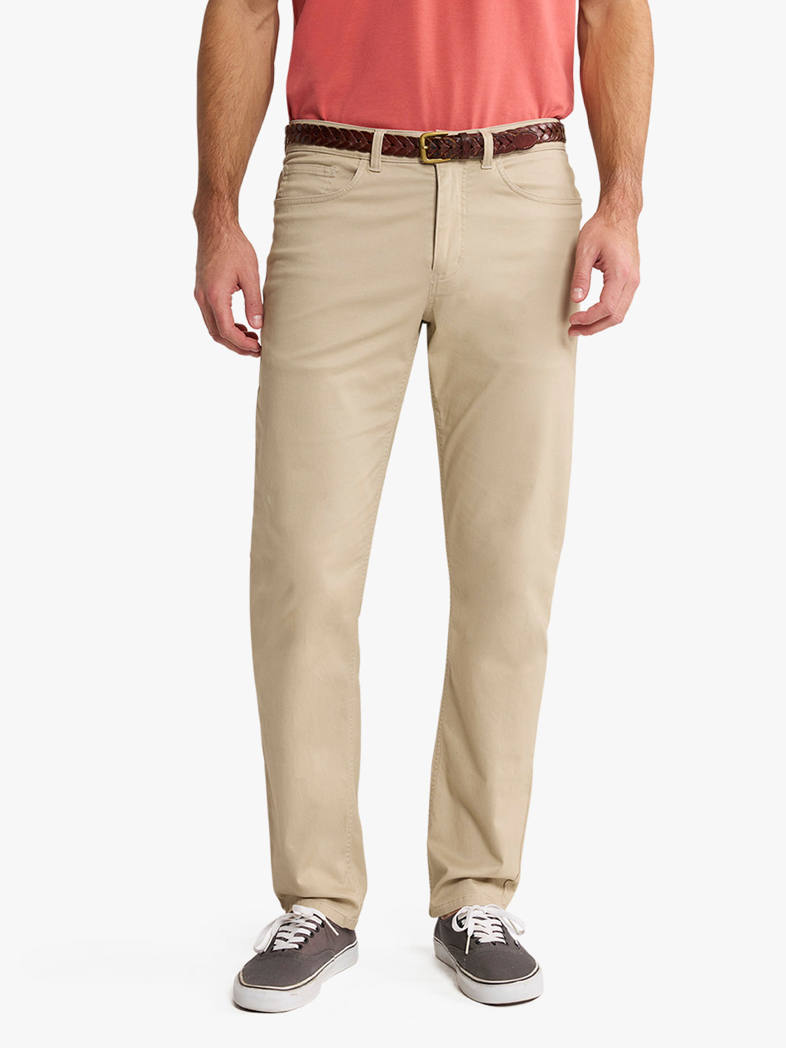 Fair Harbor Horizon 5-Pocket Pant - Khaki