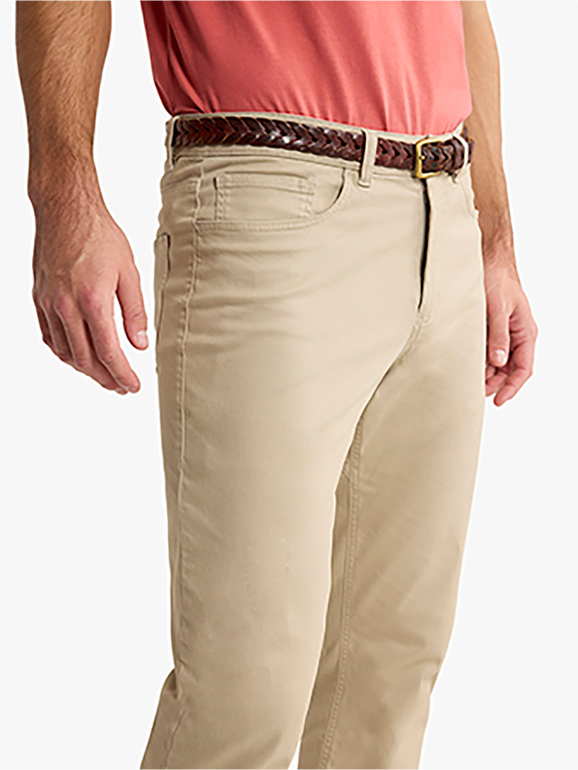 Fair Harbor Horizon 5-Pocket Pant - Khaki
