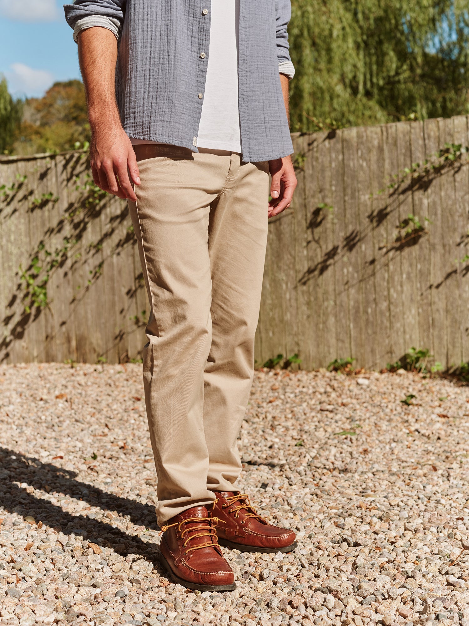 Fair Harbor Horizon 5-Pocket Pant - Khaki
