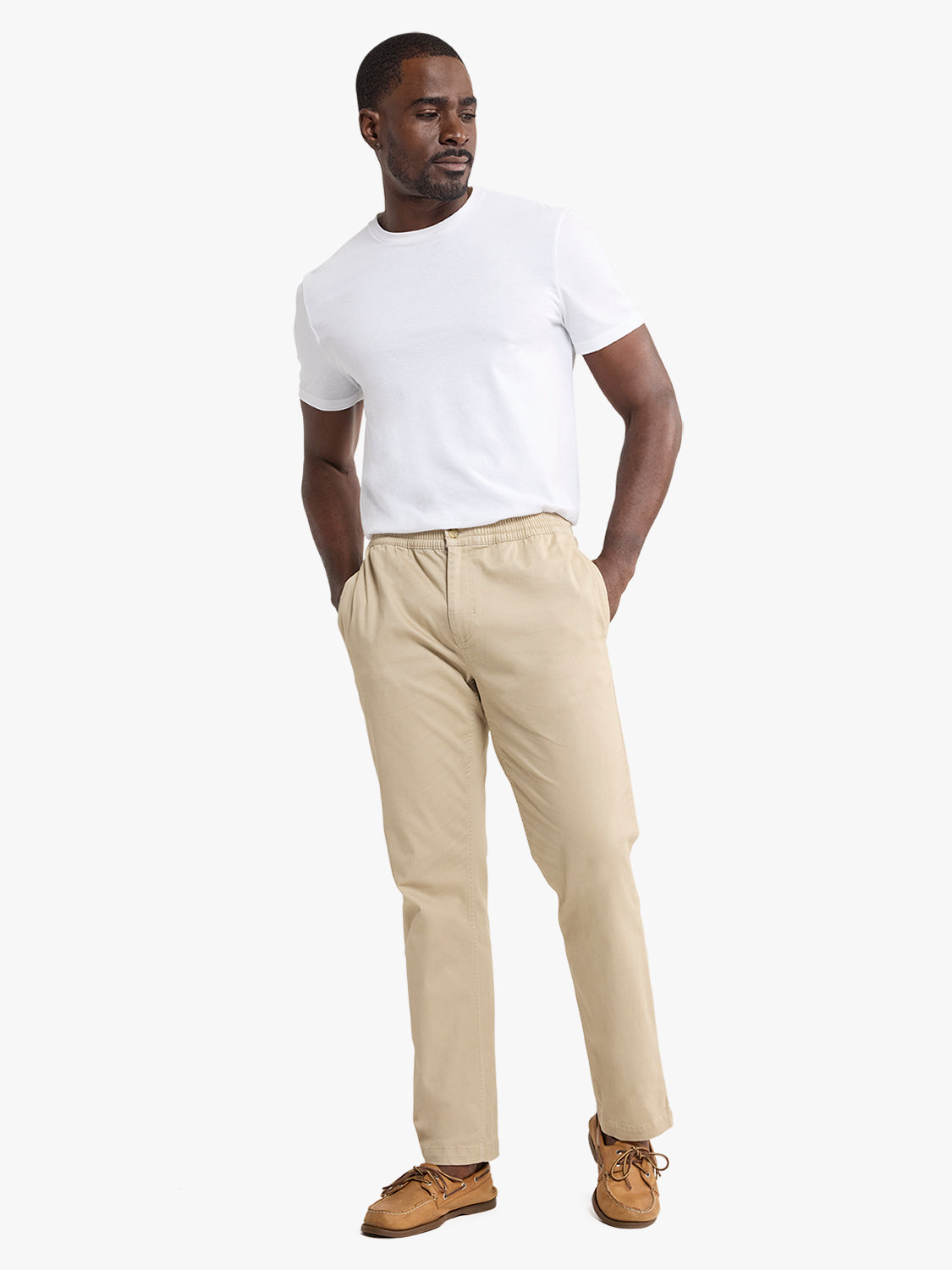 Fair Harbor Horizon Pull On Pant - Khaki