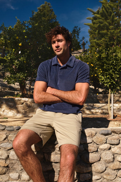 Fair Harbor Horizon Pull On Short - Khaki