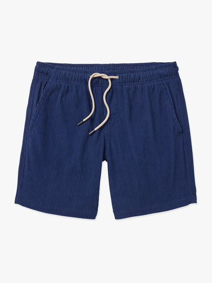 Fair Harbor Wilder Stretch Corduroy Short - Navy