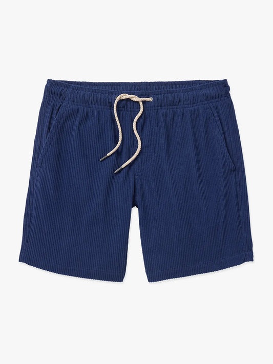 Fair Harbor Wilder Stretch Corduroy Short - Navy