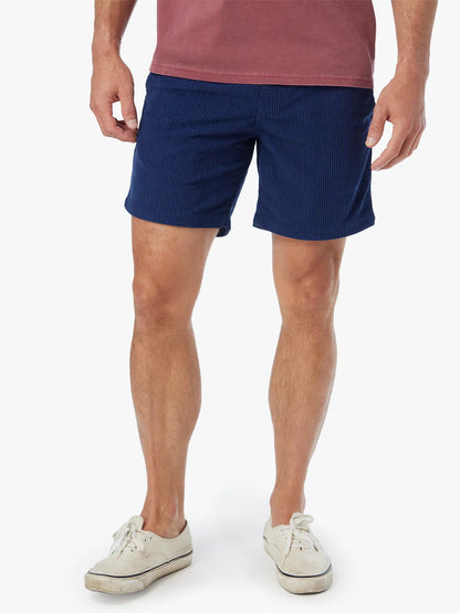 Fair Harbor Wilder Stretch Corduroy Short - Navy
