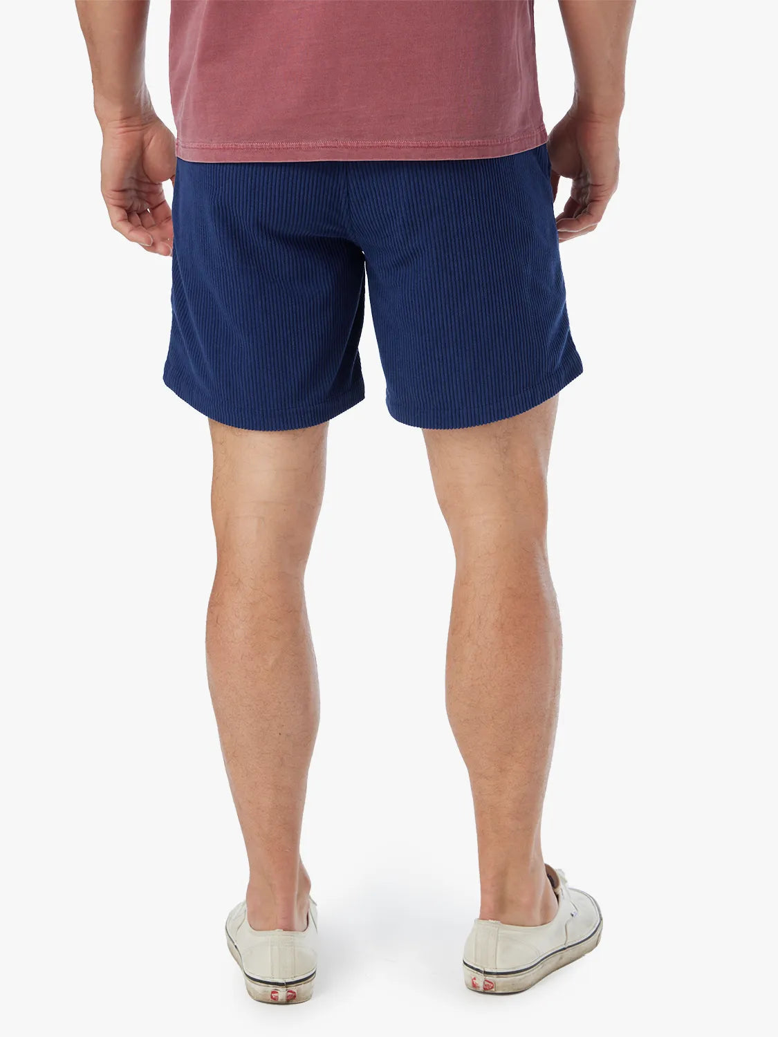 Fair Harbor Wilder Stretch Corduroy Short - Navy