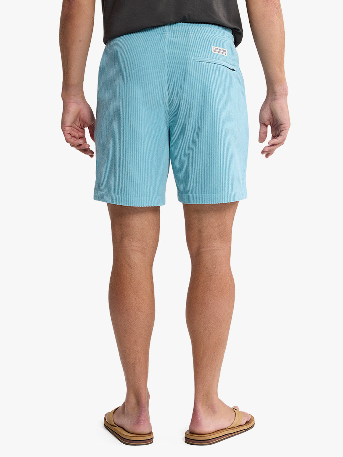 Fair Harbor Wilder Stretch Corduroy Short - Bay Blue