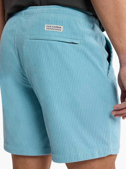 Fair Harbor Wilder Stretch Corduroy Short - Bay Blue
