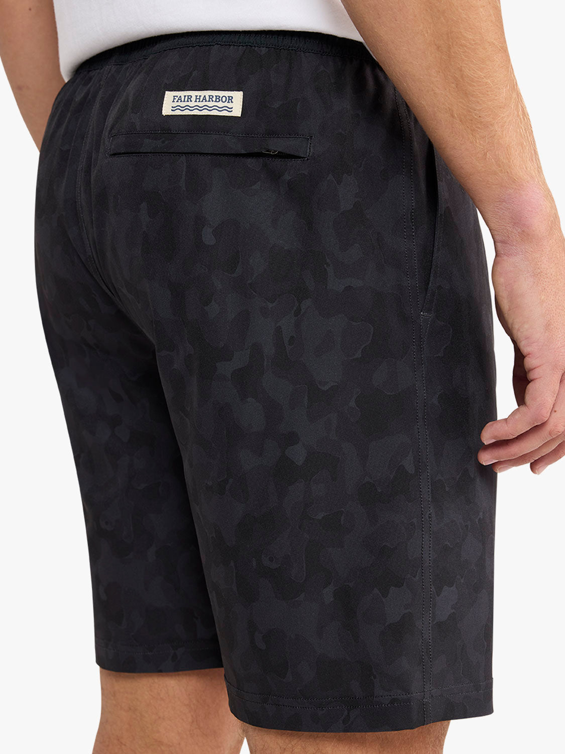 Fair Harbor One Short - Black Camo