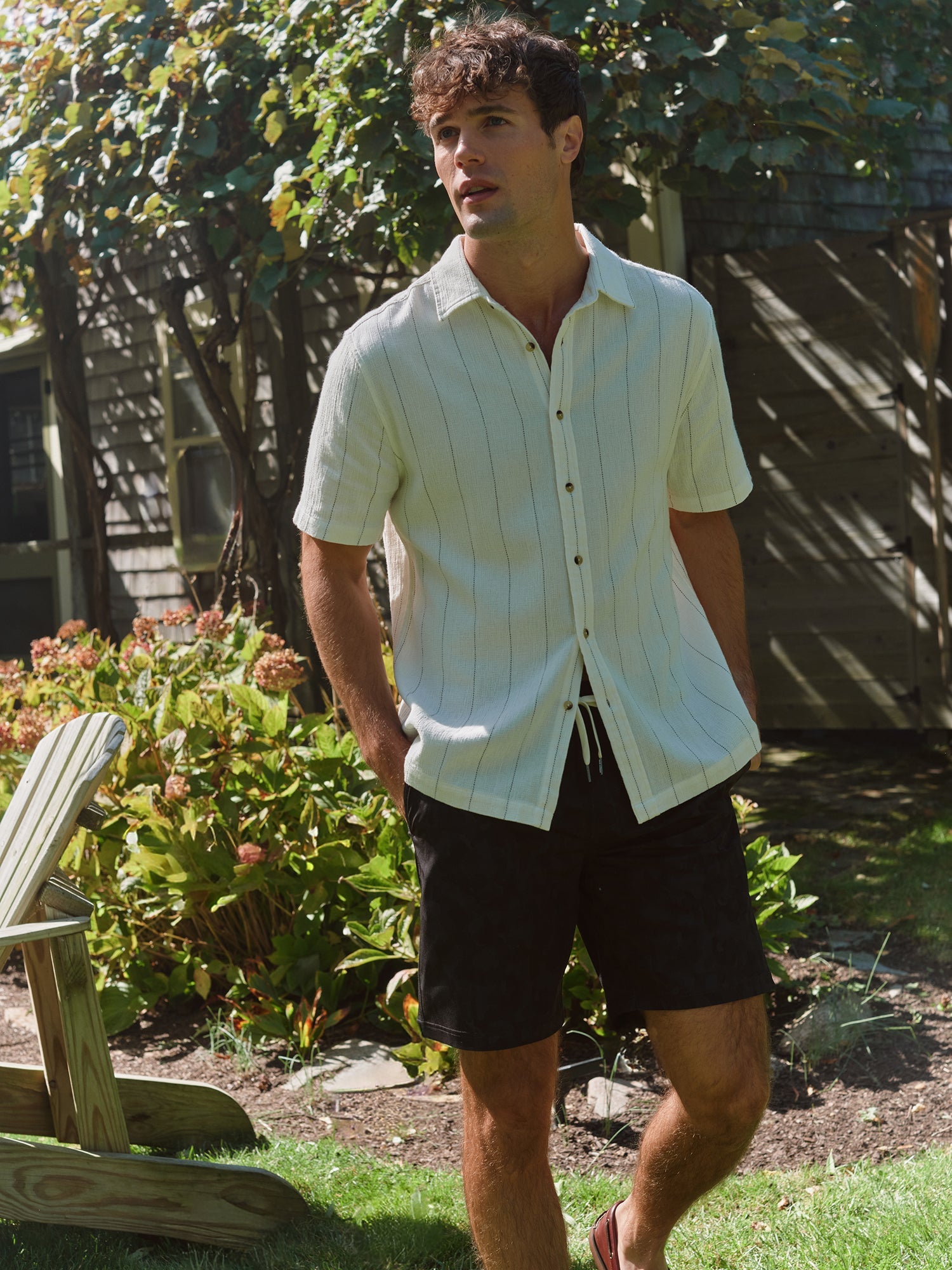 Fair Harbor One Short - Black Camo